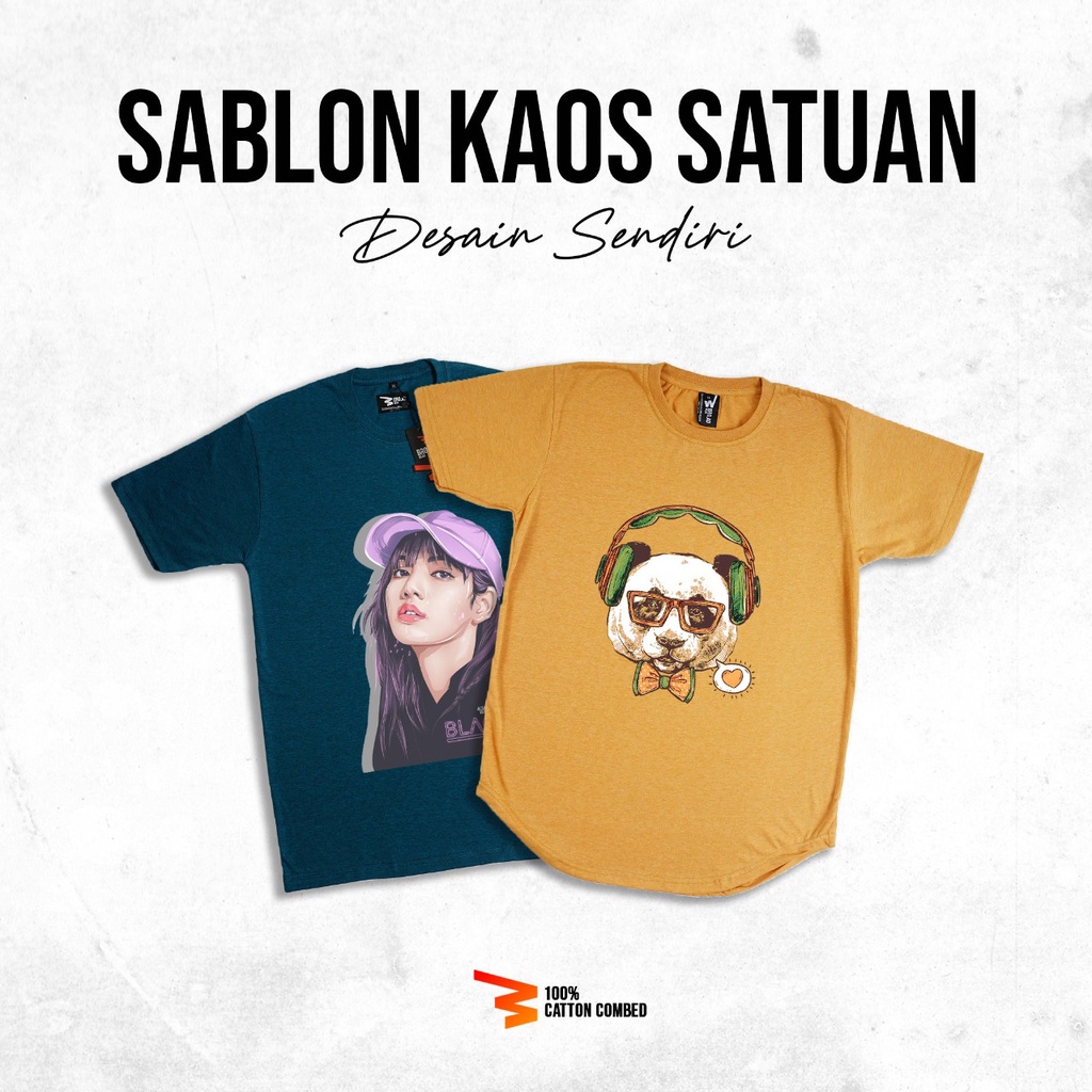 Kata kata bahasa inggris untuk baju sablon