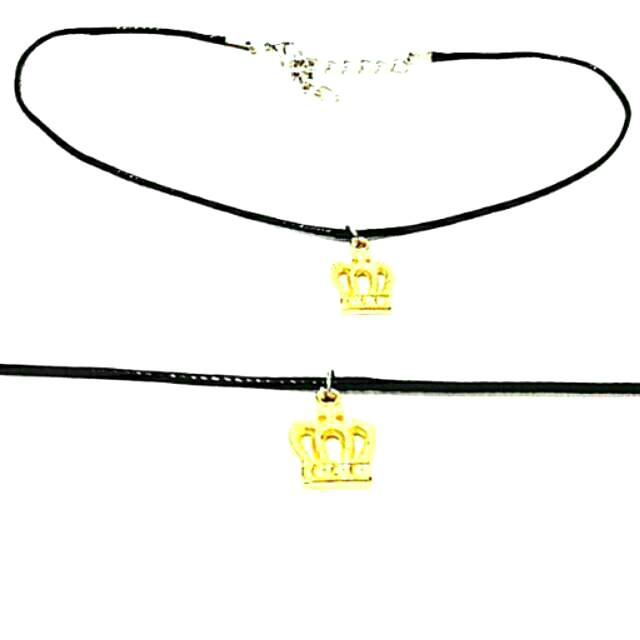 Baby Choker Necklace Golden Tiara A | Kalung Handmade