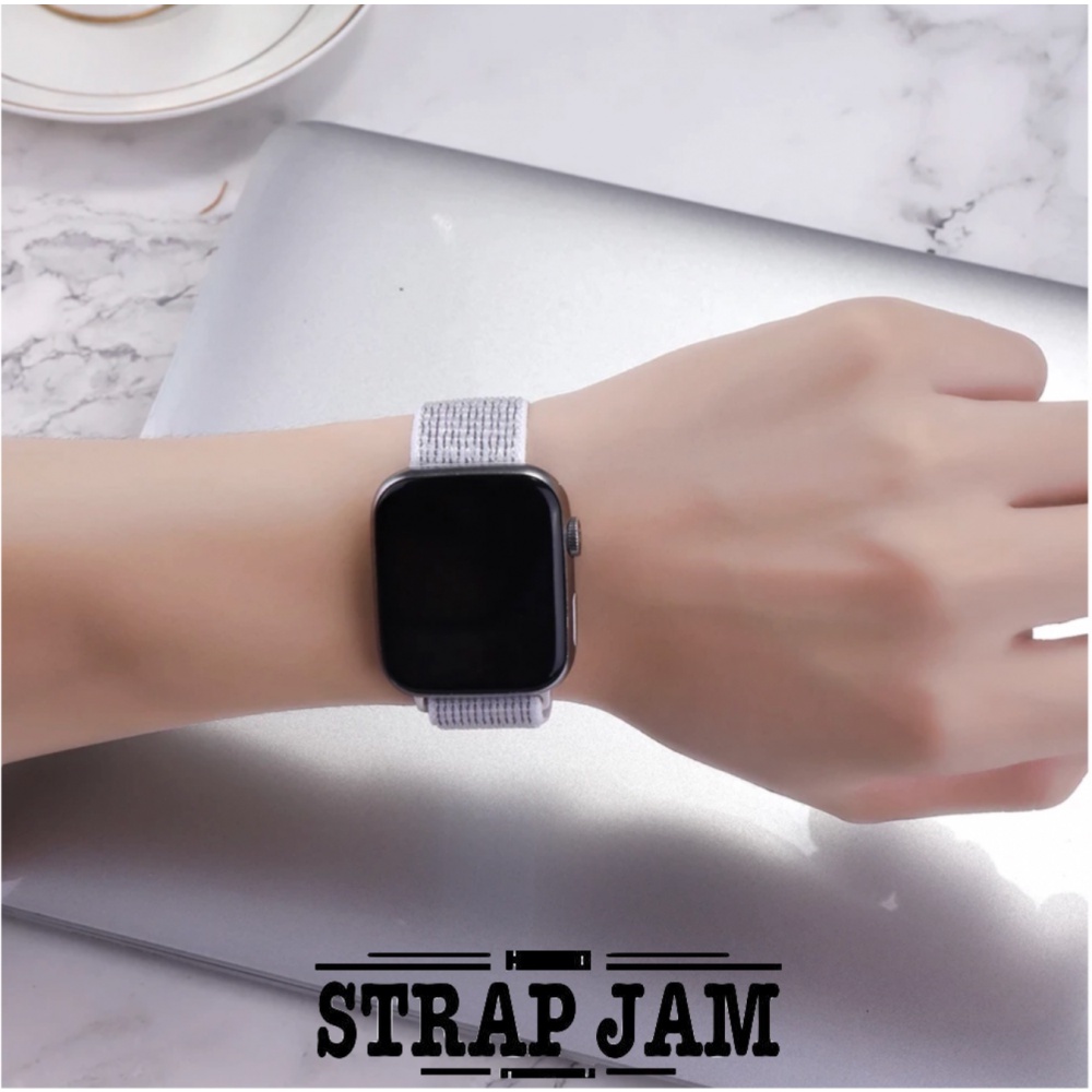 Strap Apple Watch 38mm 40mm 41mm - Tali Jam Tangan Sport Loop Nilon