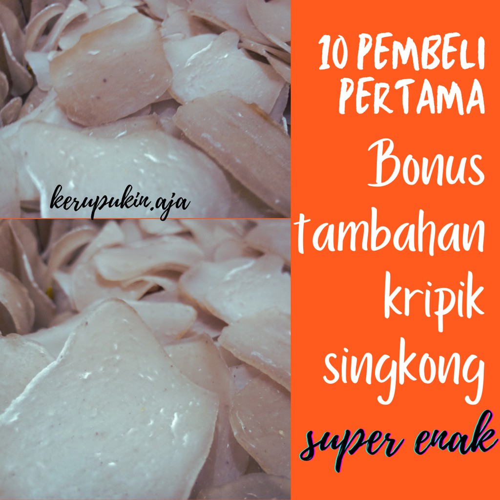 

kerupuk teri khas Cilegon (250 gram)