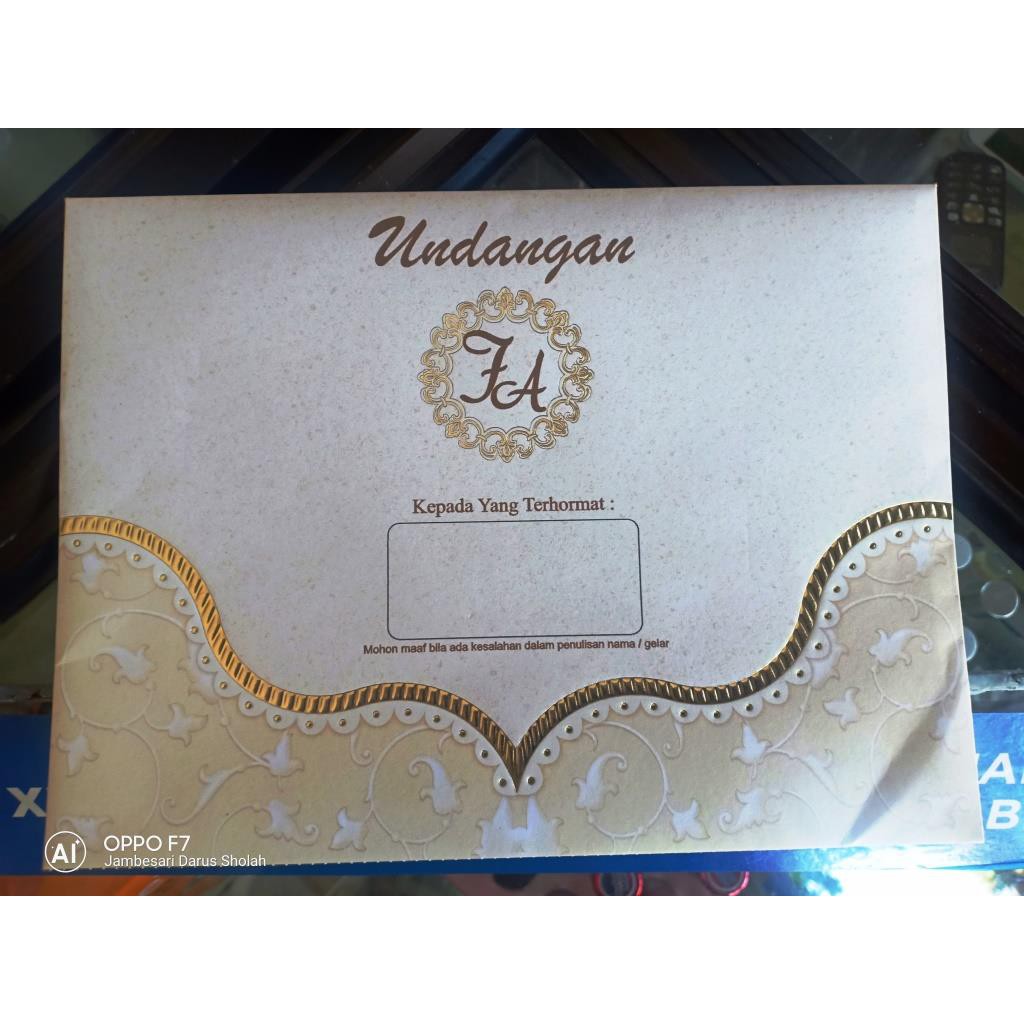 Undangan Model Erba 88134