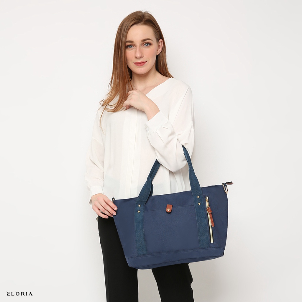 Eloria New York - Paket Bundle 2x Tas Wanita Tote Bag Eloria Casual