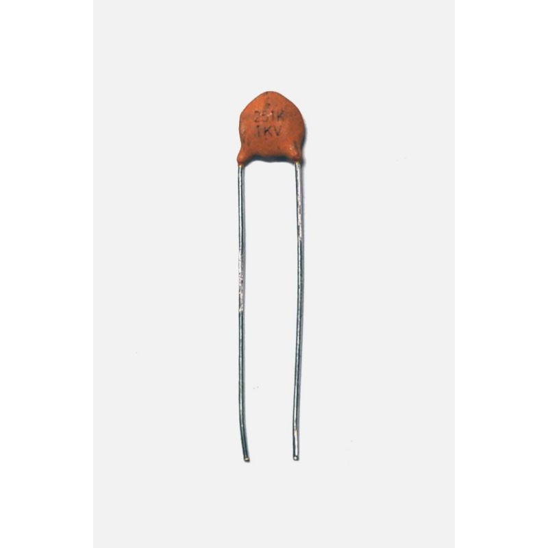 Disc Ceramic Capacitor 251K 250pF 1KV K +/-10% Y5P RoHS Taiwan