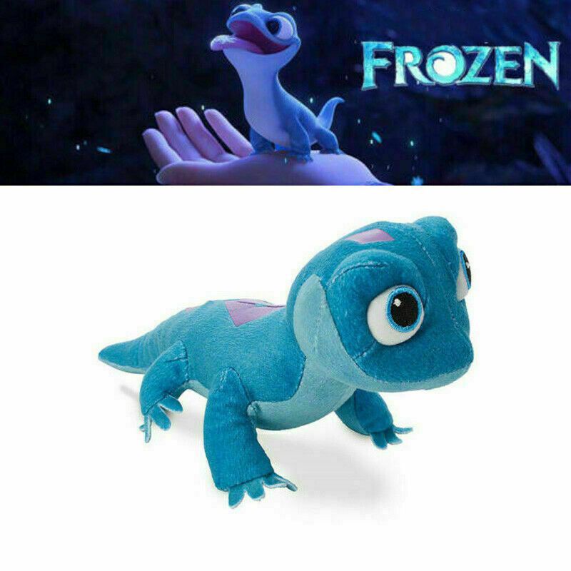 25cm Boneka Frozen 2 Plush Doll Toy Fire Spirit Salamander Blue lizard Stuffed Birthday Gift Mainan