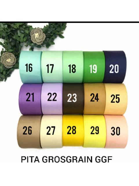 100 YARD - 5 CM | PITA GROSGRAIN  GGF  ( 2 INCH )