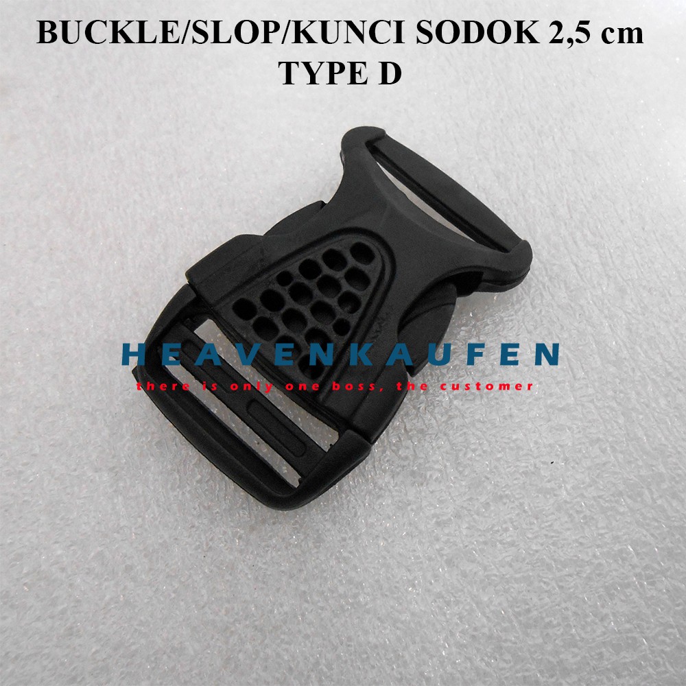 Buckle Tas / Kunci Sodok Slop Tas 2,5 cm Murah Type D