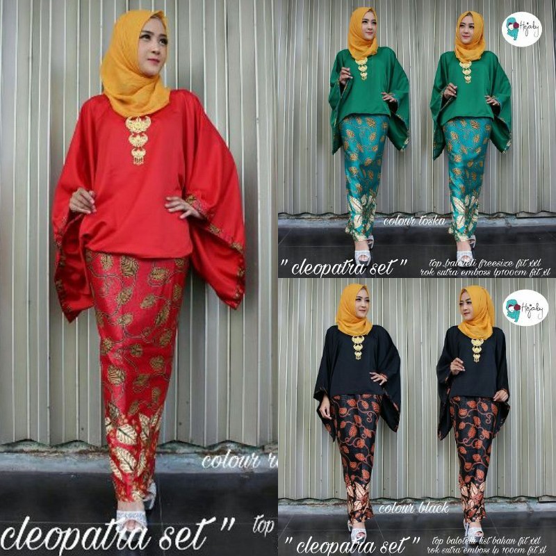 Baju pesta setelan kebaya Cleopatra