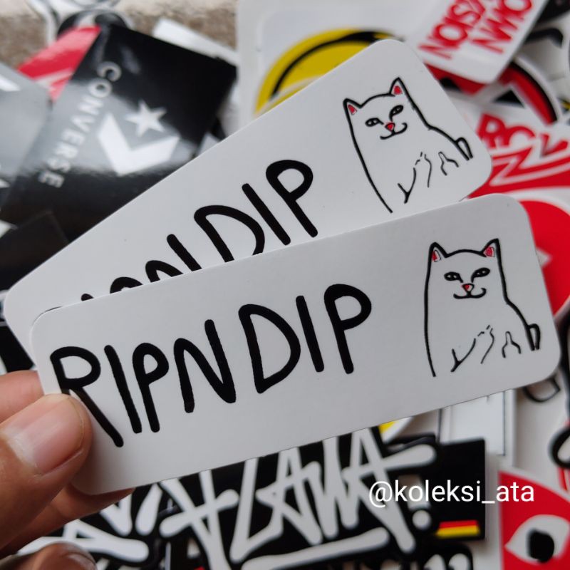 rip N dip STIKER