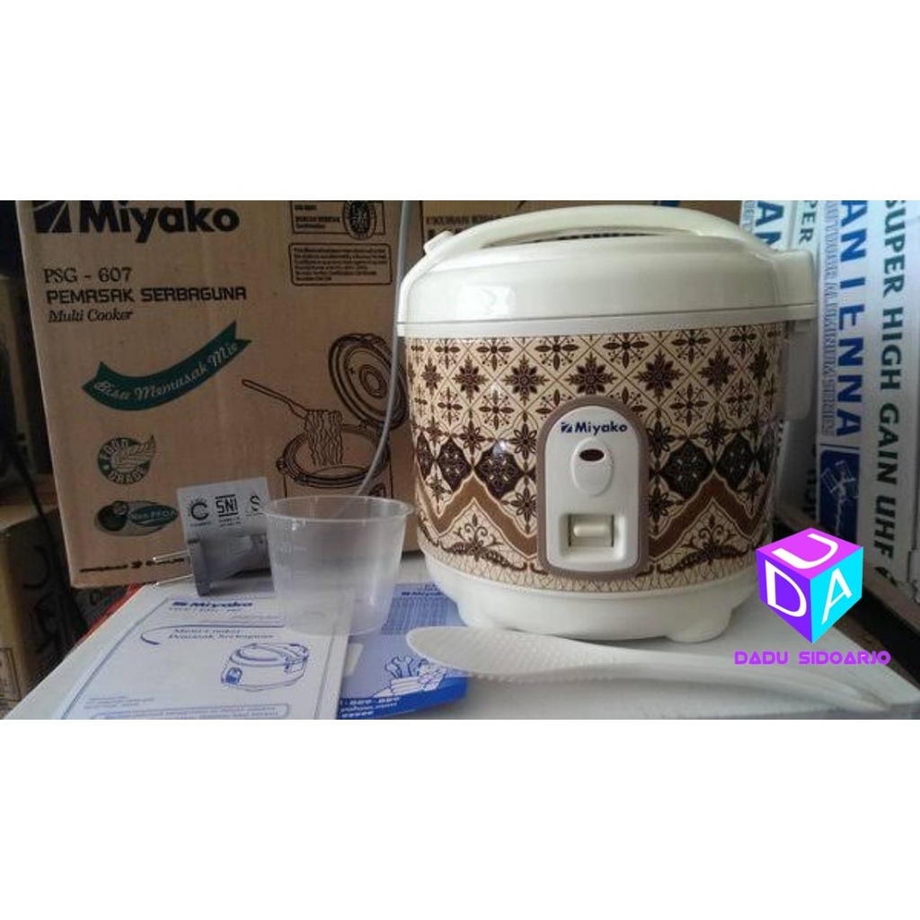 MIYAKO PSG-607 Multi Cooker 0.63 L / Rice Cooker Mini Serbaguna ORI GARANSI