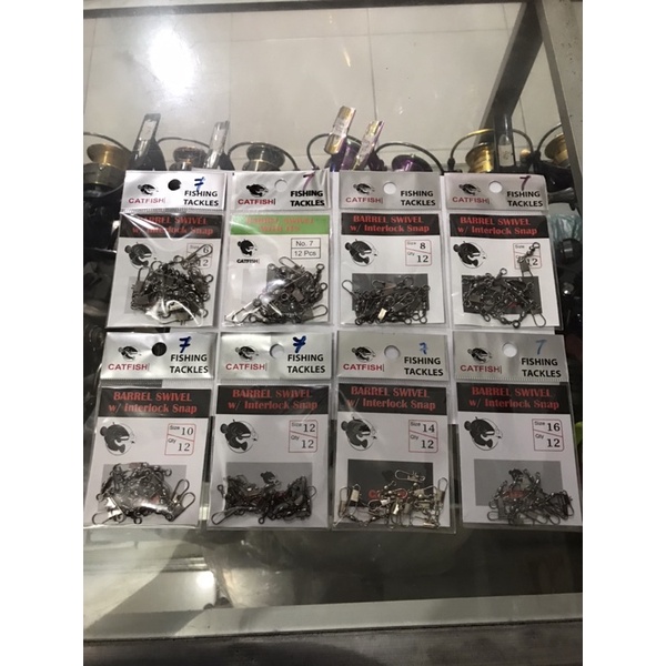 barrel swivel snap / kili kili peniti