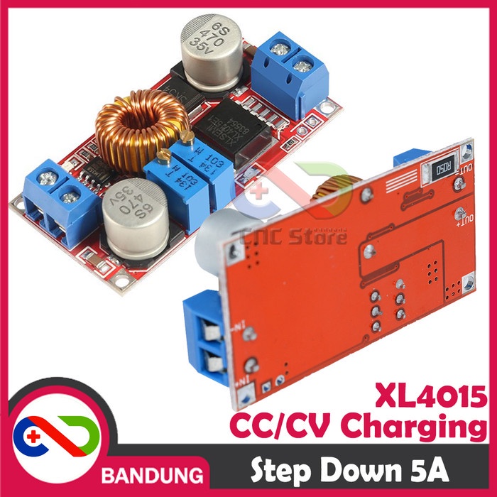 XL4015 5A DC-DC CC CV STEP DOWN LITHIUM CHARGER POWER SUPPLY