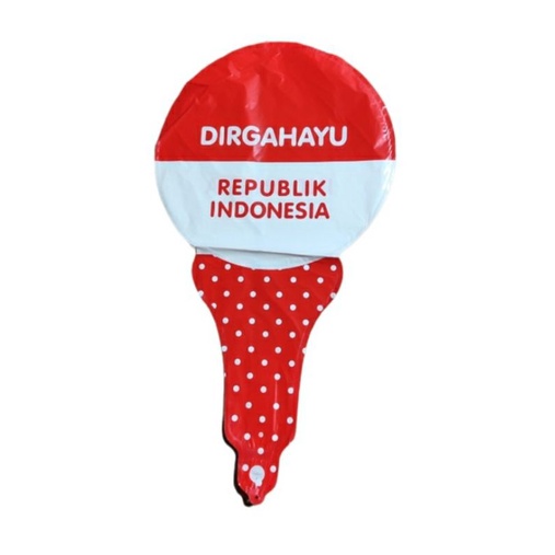 BALON AGUSTUSAN MOTIF MERAH PUTIH