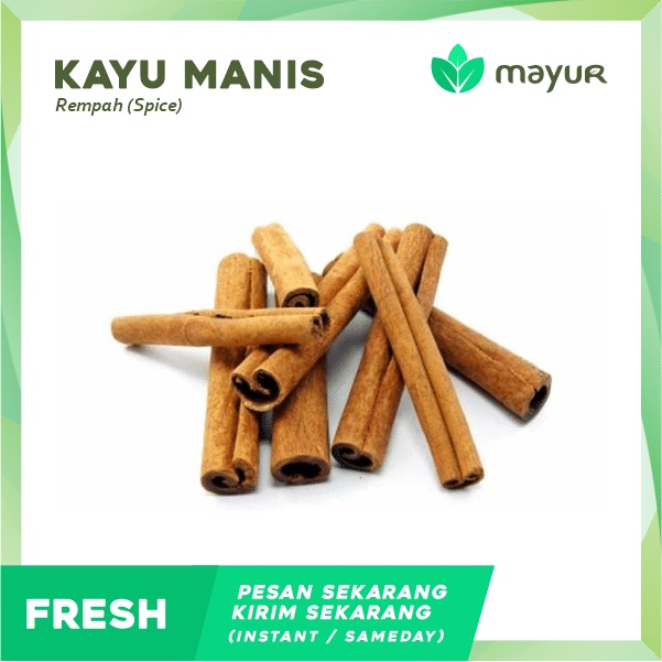 

Kayu Manis / Cinnamon Stick (20 gram)