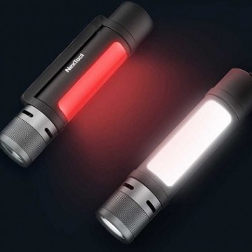 Nextool Outdoor 6in1 Thunder Flashlight Powerbank Senter Visual Alarm
