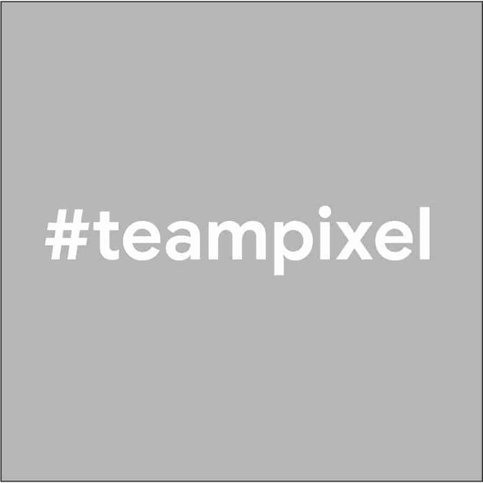 

Sticker / Stiker Team Pixel 6x1cm