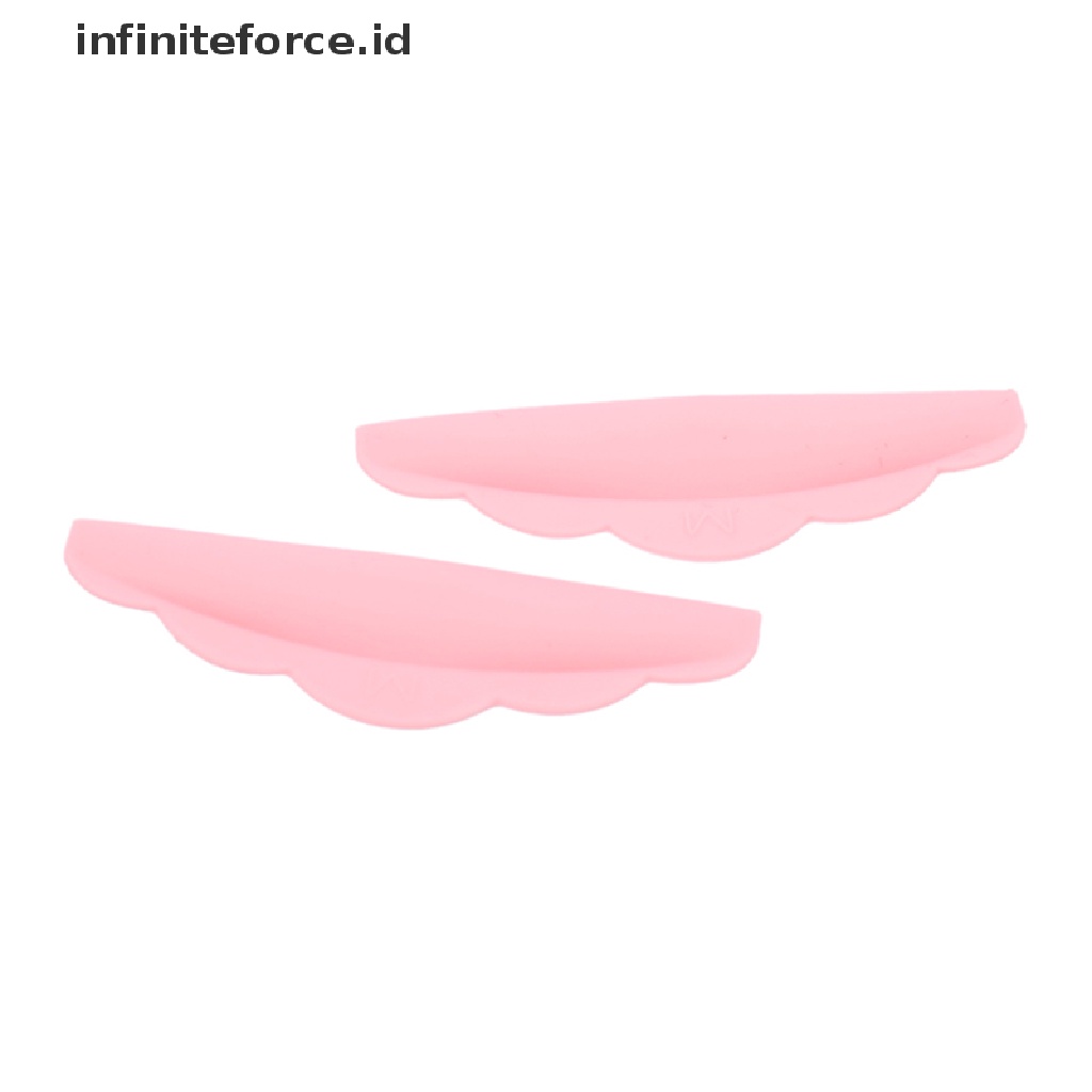 Infiniteforce.id 5 Pasang / set Pad Silikon Pelindung Bulu Mata Extension 3d Untuk Makeup / Kosmetik Wanita