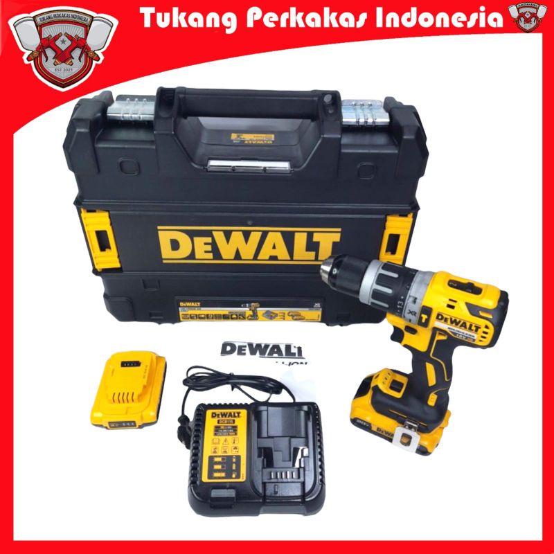 Dewalt Mesin Bor Baterai DCD796D2 Cordless Hammer drill 18 volt dcd796