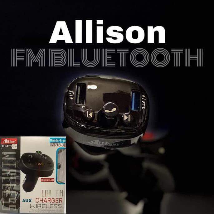 ALLISON ALS-A928 FM MODULATOR TRANSMITTER CAR MP3 BLUETOOTH