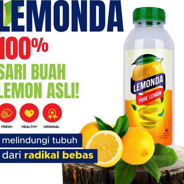 

TERLARIS Lemonda Sari Pre Lemon 100% Jus Diet Pelangsung Alami 