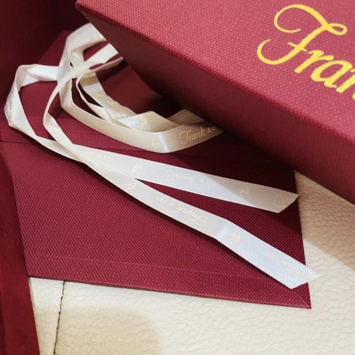 KOTAK BELUDRU UTK RING GELANG BOX SUEDE+BOX KARTON FRANK N CO ORIGINAL