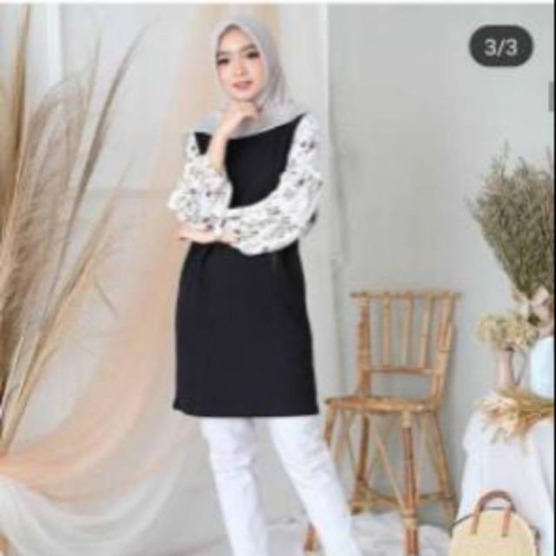 Yesi tunik atasan wanita fashion muslim