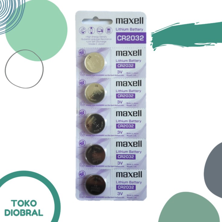 Baterai MAXELL CR 2032 / Lithium Battery 3V CR2032
