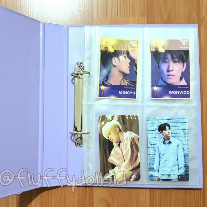 

READY STOCK Binder Bambi + 4p (pocket) sleeve A5 - untuk KPOP Photocard/Polaroid