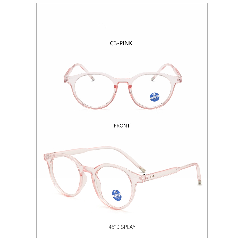 Fashion anti-blue light men's and women's literary glasses