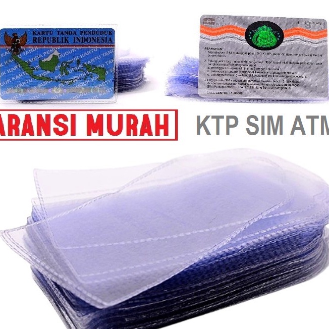 

Plastik Pelindung Ktp Sim Atm Pengaman Cover Segala Kartu Nama Mika Card Holder