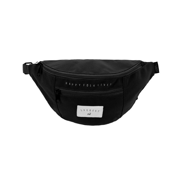 Jual KD37UC Svggest Waist Bag - Wallaby Black | Shopee Indonesia