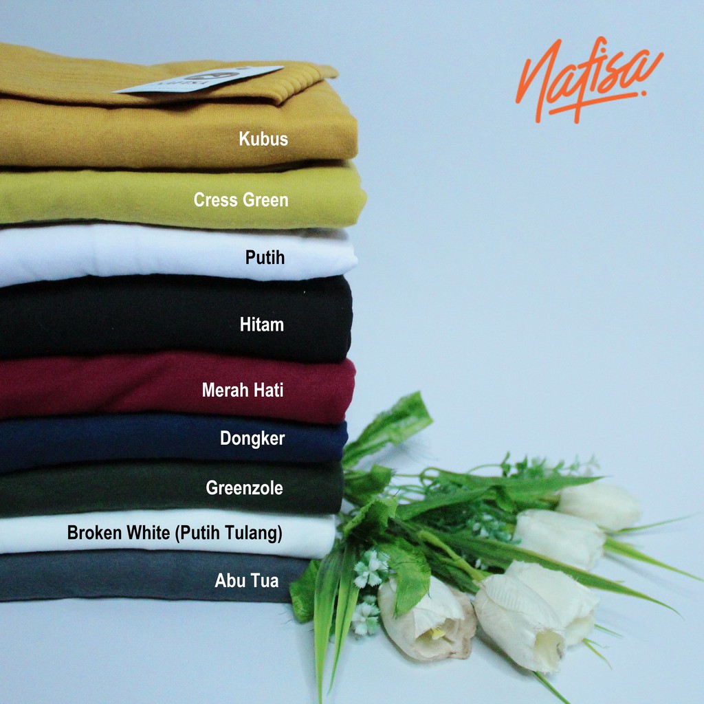 Nafisa Asha | Jilbab Instan Pet Antem | Hijab Instan Bergo Kaos Jumbo | Khimar Syar'i Premium-2