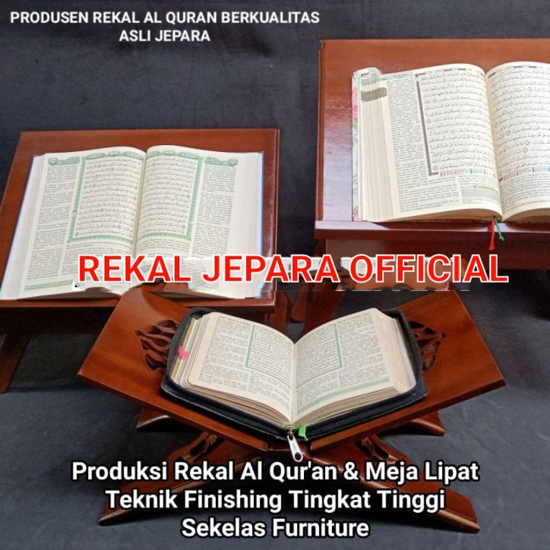 Rekal Al-Quran Motif Iqro' Ukuran Jumbo 20 x 43 Premium Quality