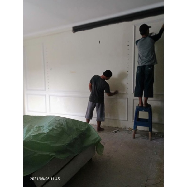 wall moulding dinding gypsum