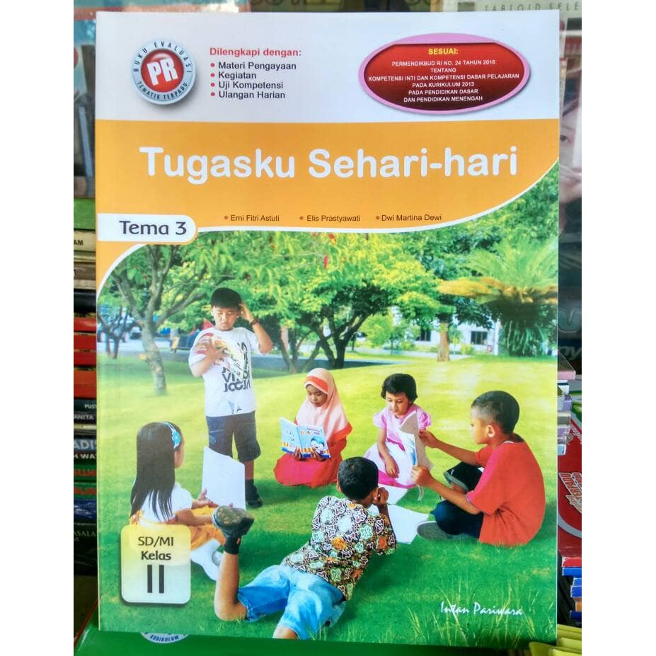 BUKU PR TEMATIK KELAS 2 SD TEMA 3 TUGASKU SEHARI - HARI