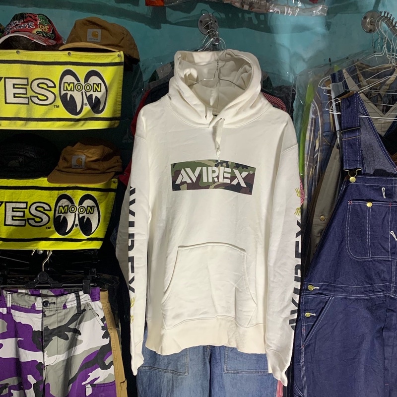 Avirex Hoodie Spellout