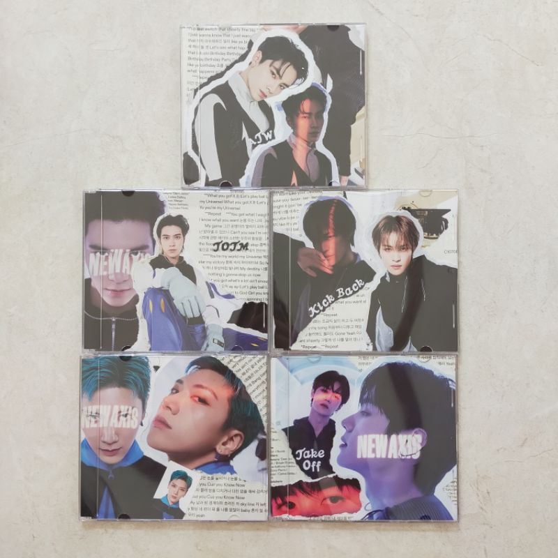 CD JEWEL CASE DECO NCT UNIVERSE