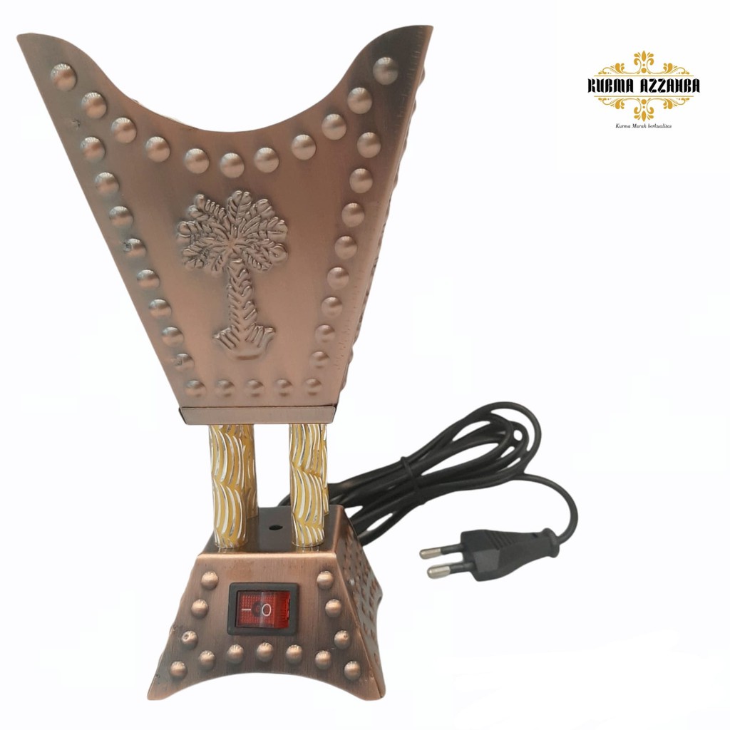 Prapen Elektrik / Incense Burner / Tempat Pembakar Dupa Elektrik Motif Pohon kurma