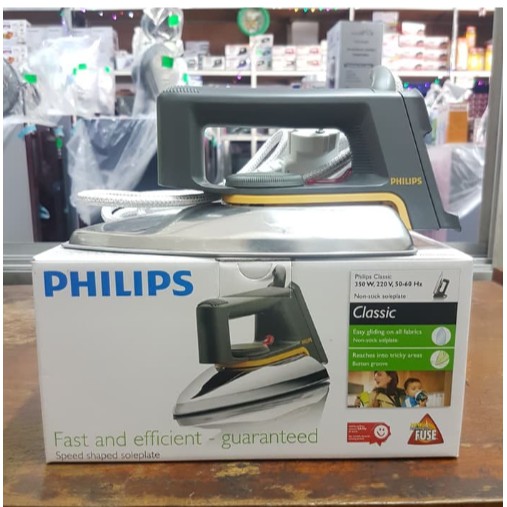 Setrika Philips Dry Iron Classic HD-1172 PROMO MURAH GARANSI RESMI