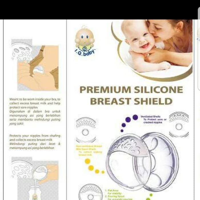 IQ Baby Premium Silicone Breast Shield IQ 141