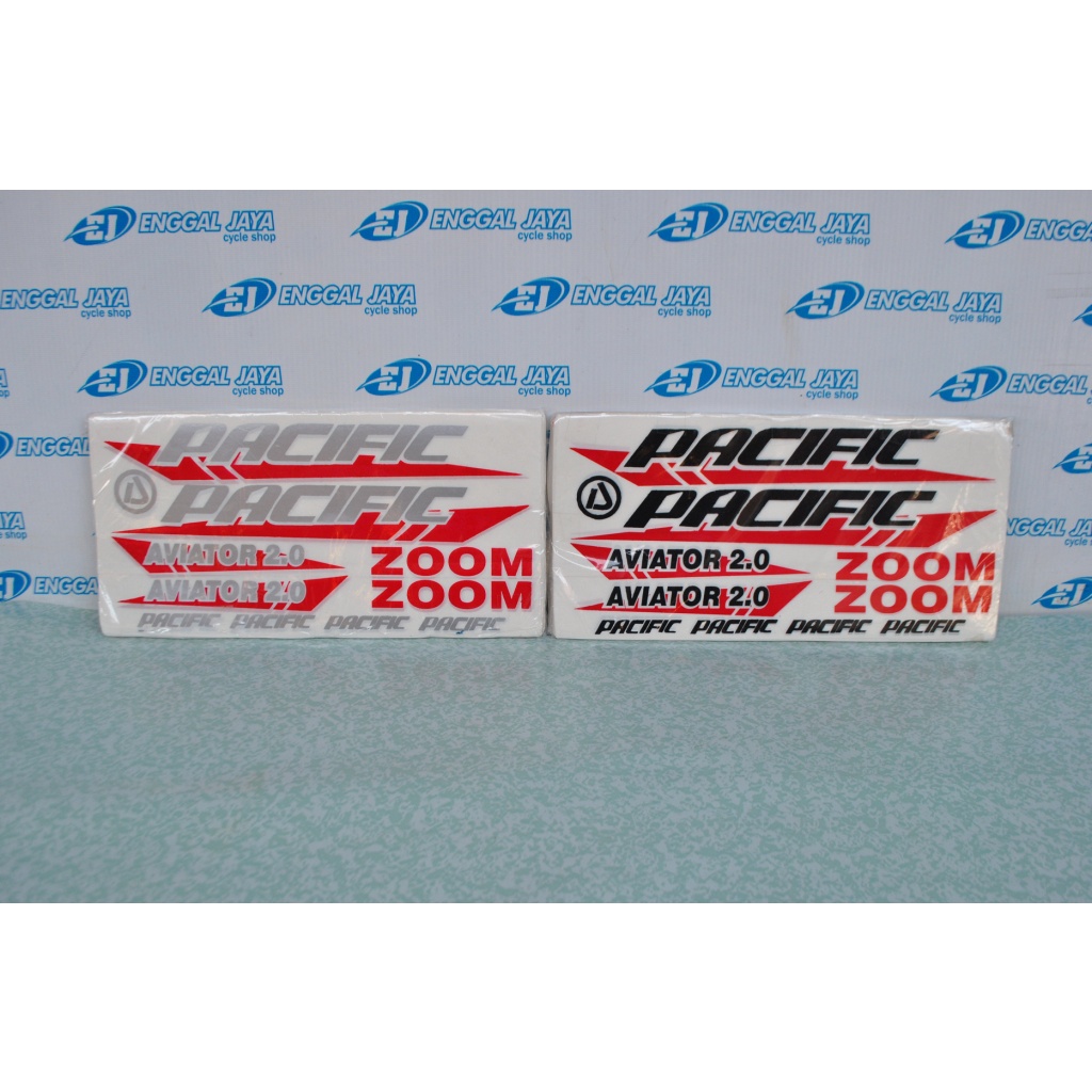 Decal Sticker Stiker Sepeda Pacific Aviator 2.0 MTB Hybrid Roadbike Balap Jadul Jengki Minion Minitr