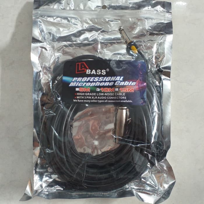 Kabel Mic Microphone Cable Profesional Audio MAXXIS Original 10m full***TOP