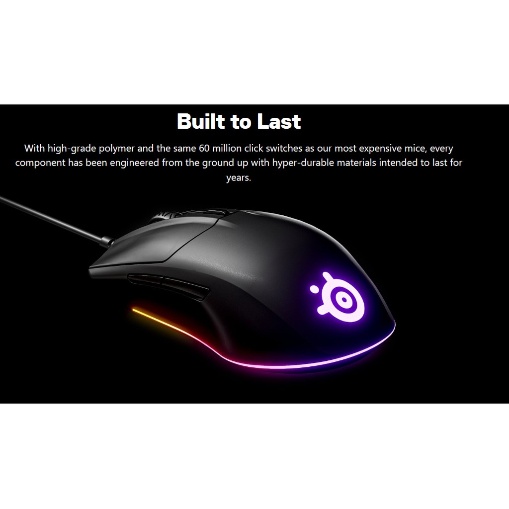 Mouse SteelSeries Rival 3 - Mouse Gaming