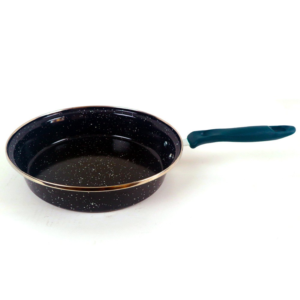 Frypan Enamel Marble 24 cm anti Gores