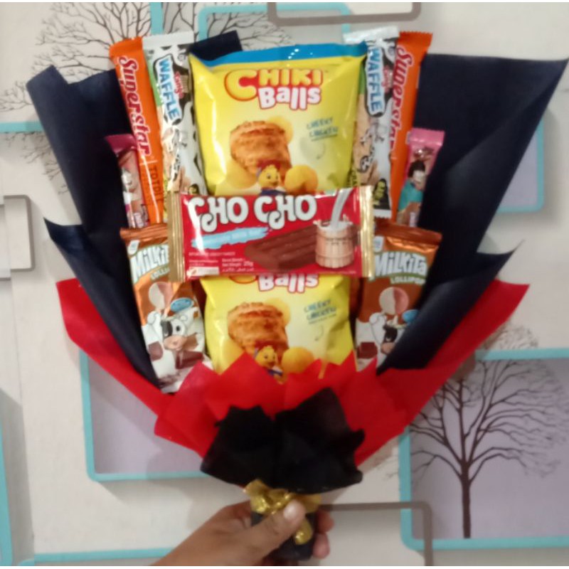 

Bucket snack/ultah/sidang/wisuda/dll