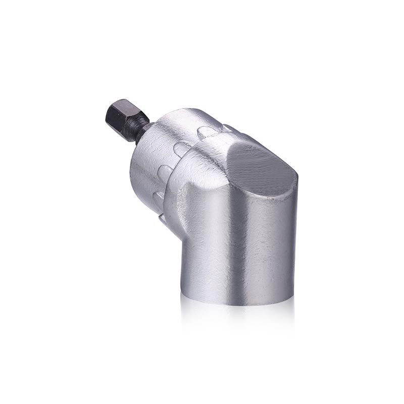 Extension Mata Bor L Angle 1/4inch Hex Bit Socket 105 Silver Grab Medan