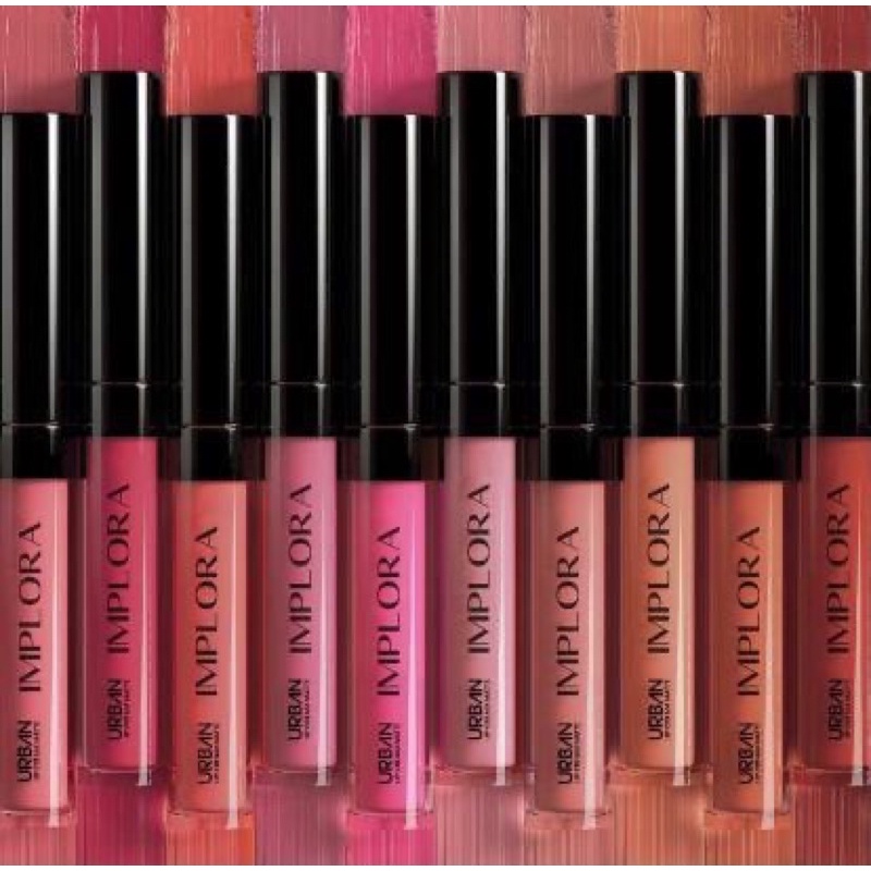 IMPLORA URBAN LIP CREAM MATTE ORIGINAL MURAH / LIPCREAM LIPSTICK LIPSTIK