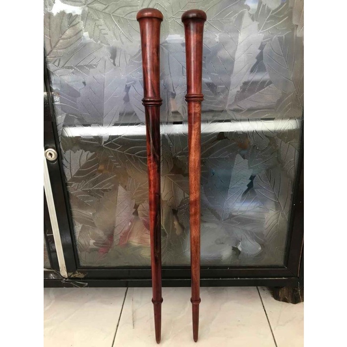 Tongkat Komando Kayu Stigi Asli Berkualitas