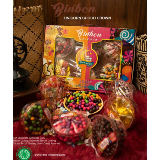 

Paket BinBon Unicorn Choco