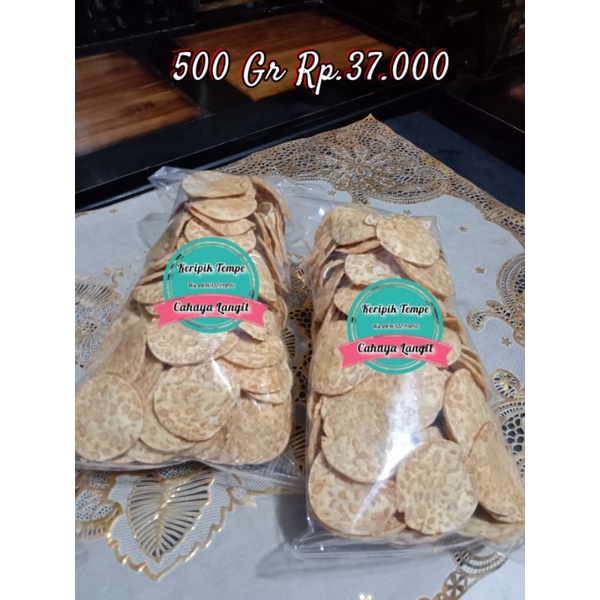 

KERIPIK TEMPE ORIGINAL 500 gr
