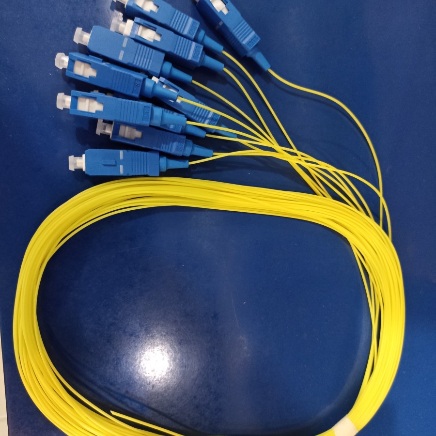 KABEL PIGTAIL FIBER OPTIC SC/UPC SM 1,5METER 0,9MM BARU